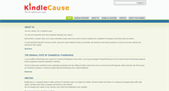 Desktop Screenshot of kindlecause.com